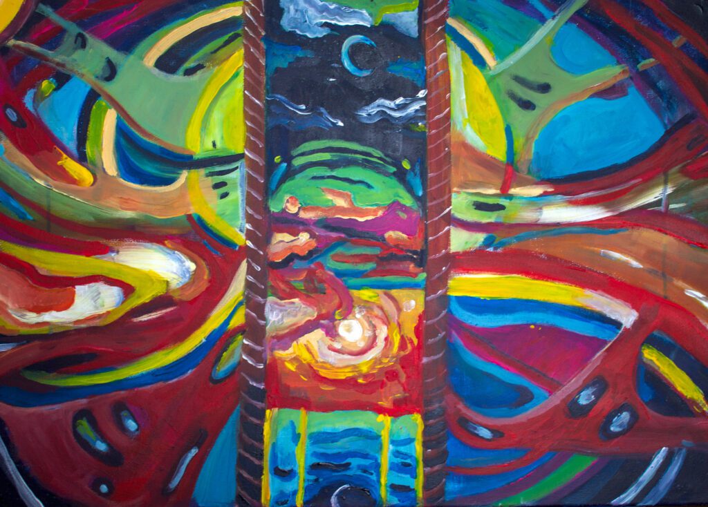 obraz wrota światów